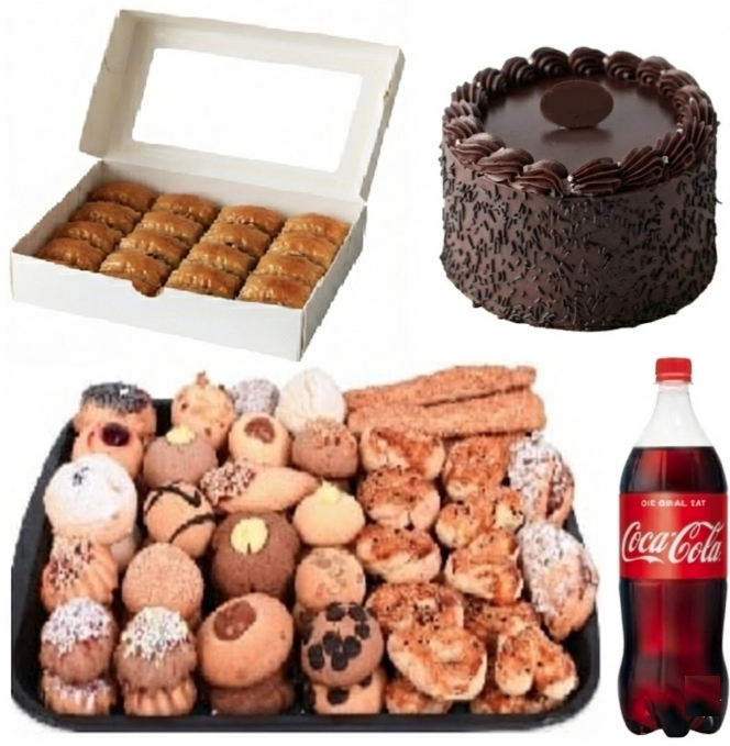 4 Kişilik Yaş Pasta Menüsü - Tatlı Bir Kaçamak pasta