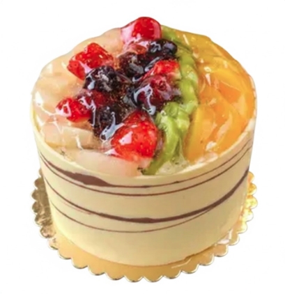 6-9 Kişilik Butik Tat Keyfi Meyveli Pasta Keyfi pasta