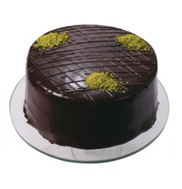 6-9 Kişilik Yoğun Çikolatalı Şık Kutlama Pastası pasta