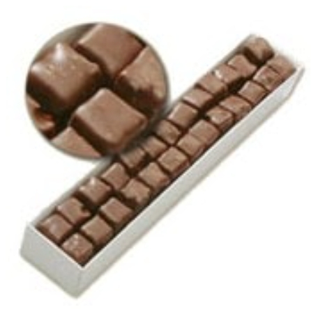 Çikolatalı Lokum 500 Gram pasta