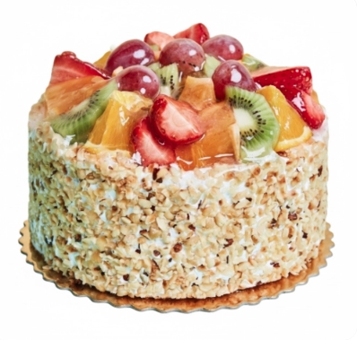 Efsane Tat Deneyimi 6-9 Kişilik Taze Meyveli Pasta pasta